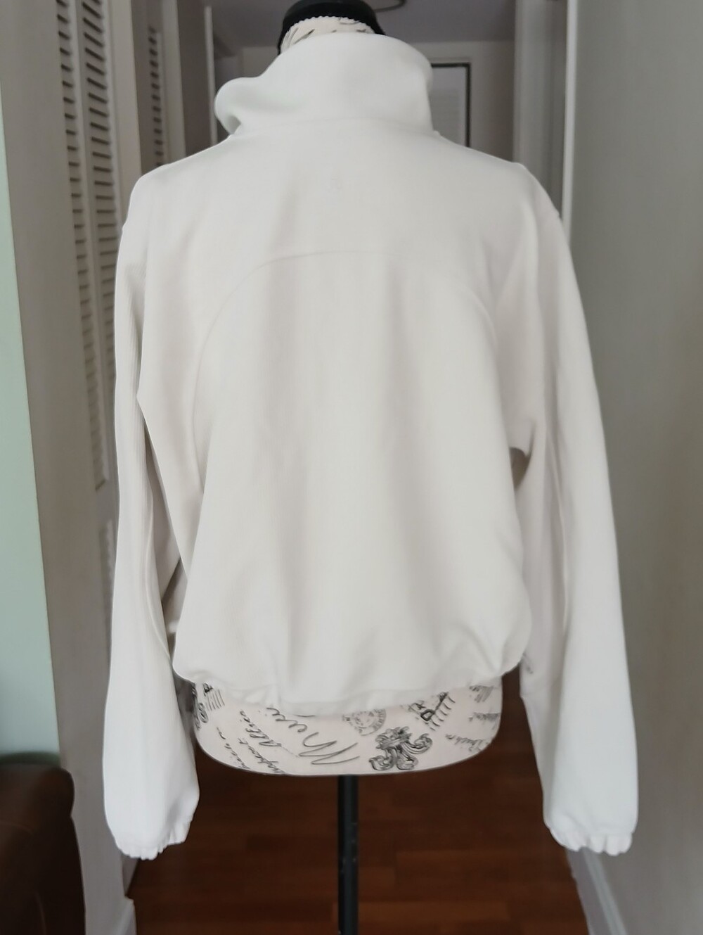 Lululemon Brushed Softstreme Ribbed Half Zip - Picture 7 of 12